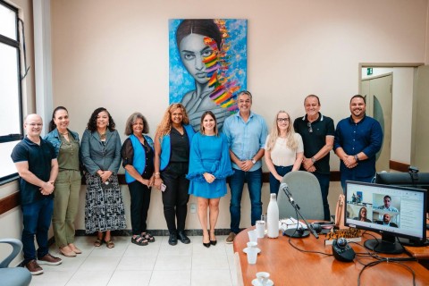 Prefeito Sérgio participa de reunião para implantação do Projeto Aurora Sustentável em Lagarto