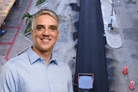 Deputado Fábio Reis, junto com a Prefeitura de Lagarto, avança com o maior programa de pavimentação da história da cidade