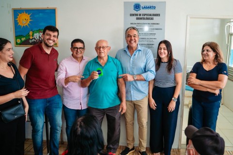 Mais 101 próteses dentárias são entregues pelo projeto Lagarto Sorridente