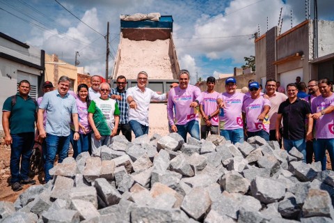 Fábio Reis destina mais de R$ 1,5 milhão para pavimentação no Bairro Libório